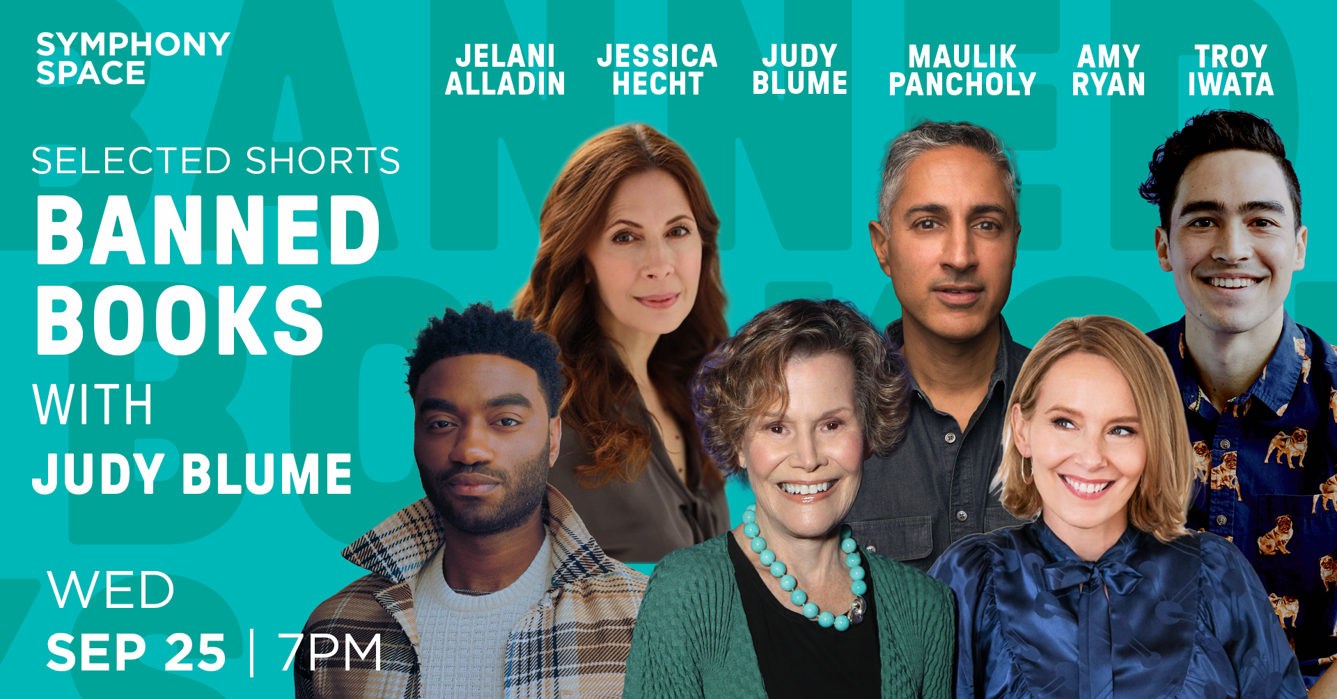 In New York on September 25, Judy Blume hosts Symphony Space’s  “Selected Shorts.” This evening will bring to life compelling & thought-provoking stories on frequently censored topics, & by authors whose books have been the target of bans. In-person & livestream tix available, &  selling fast!    https://bit.ly/4dGynWp